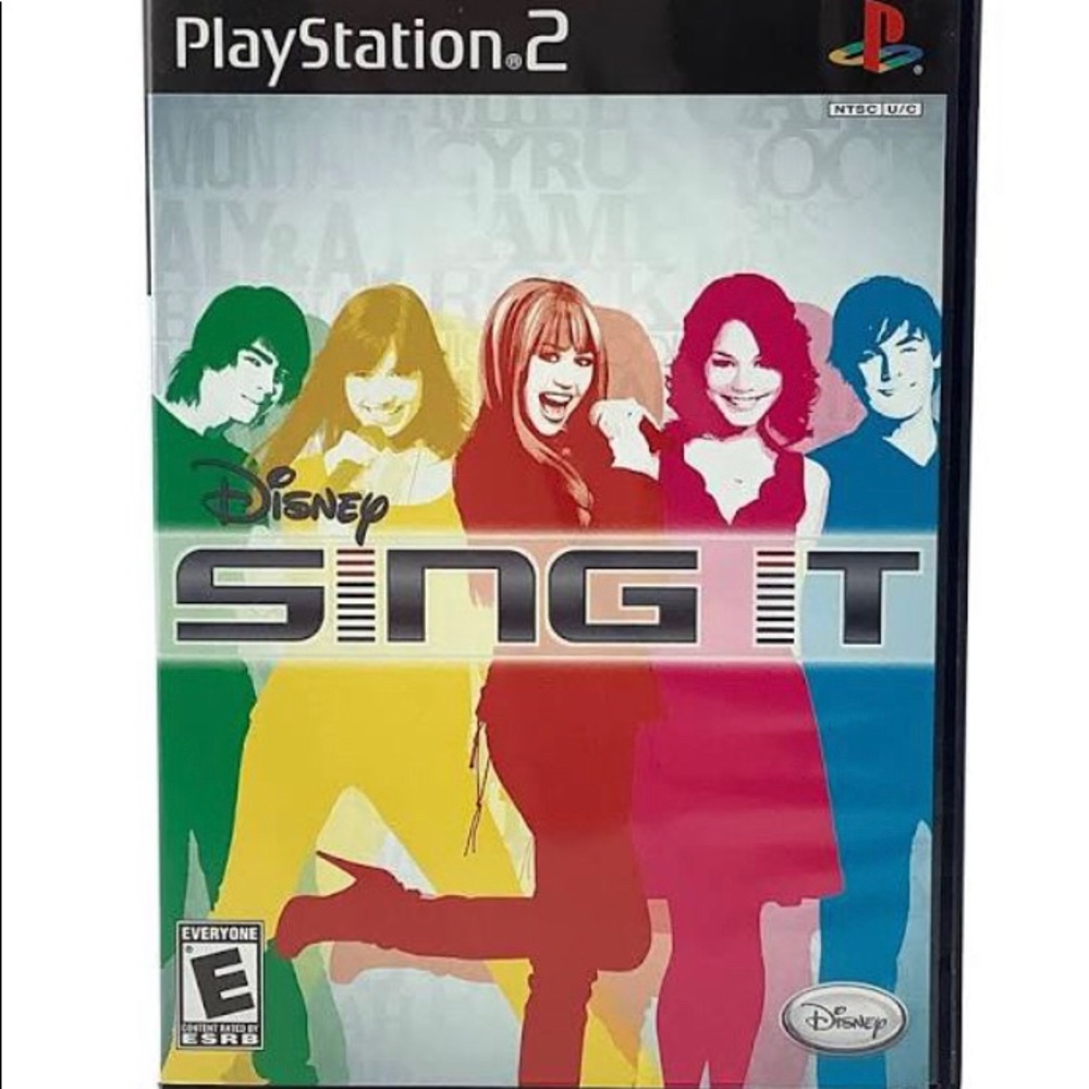 SING IT Sony PlayStation 2 Video Game Disney